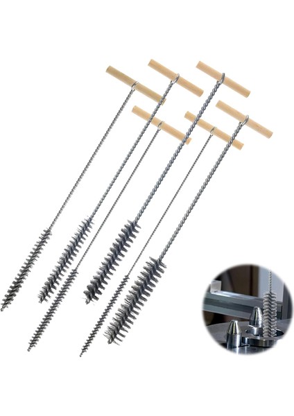 6 Parçalı Matkap Deliği Fırçası Seti Delik Fırçası Temizleme Fırçası Boru Temizleme Fırçası Paslanmaz Çelik Delik Fırçaları Temizleme Fırçası (Yurt Dışından)