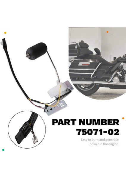 Harley Davidson Flhtcuı, Flhtcı, Fltrı 2002 Için 75071-02 Motosiklet Yakıt Gönderme Ünitesi (Yurt Dışından) indirimleri