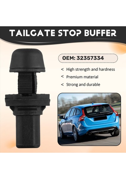Volvo C30 V40 V60 XC60 XC90 V90 Bagaj Kapağı Ayarlanabilir Durdurma Tamponu 32357334 31395927 32357334 (Yurt Dışından) fırsatları