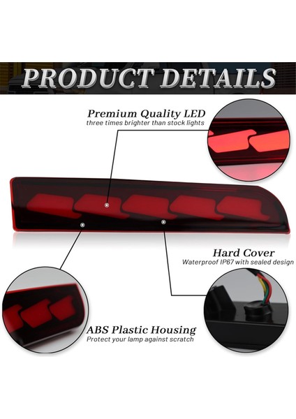 Mitsubishi Lancer 2008-2017 Için LED Arka Tampon Reflektörlü Sis Farları (Yurt Dışından) fiyatları