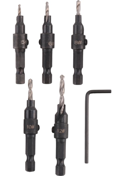 Parçalı Ahşap Işleme Delik Açma Seti Altıgen Vida Donanım Aletleri Havşa Matkabı Havşa Matkabı Bız Matkabı Delik Açma (Yurt Dışından) fiyatları