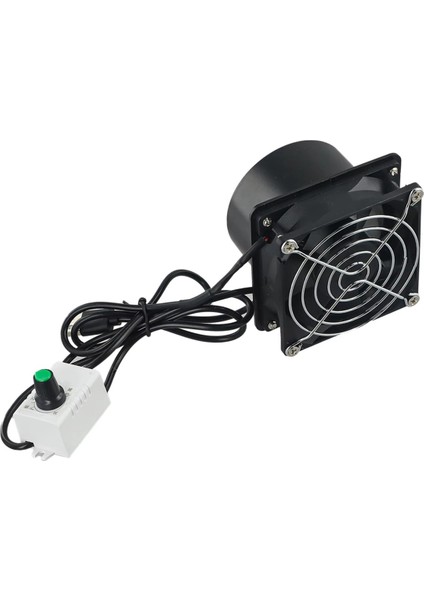USB Hız Kontrollü Fan Duman Emici Duman Çıkarıcı Fan Boru Kanalı Egzoz Fanı USB Ayarlanabilir Hız Fanı (Yurt Dışından)