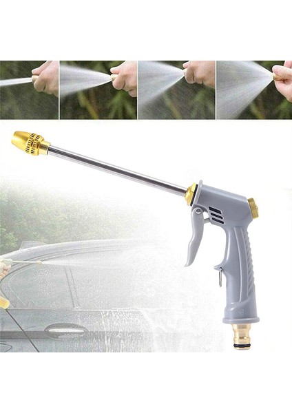 Yüksek Basınçlı Su Hortumu Ucu Uzun Püskürtme Ucu Bahçe Hortumu Araba Yıkama, Evinizi, Arabanızı ve Bahçenizi Temizlemek Için Uygundur (Yurt Dışından) modelleri