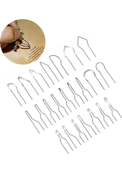 23 Adet Pirografi Tel Ucu, Isı Şekilli Tel Kalem Uçları, Ahşap Yakma Için (Yurt Dışından) indirimleri