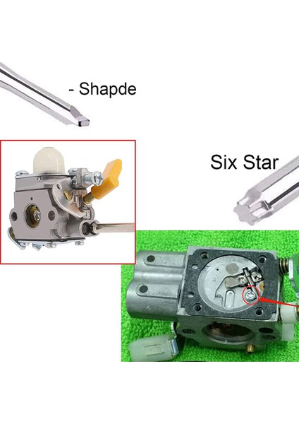 2 Zamanlı Motorlar Için Karbüratör Ayarlama Aleti Seti, Trimmer Weedeater Motorlu Testere Için Karbüratör Ayarlama Aleti (Yurt Dışından) fiyatları