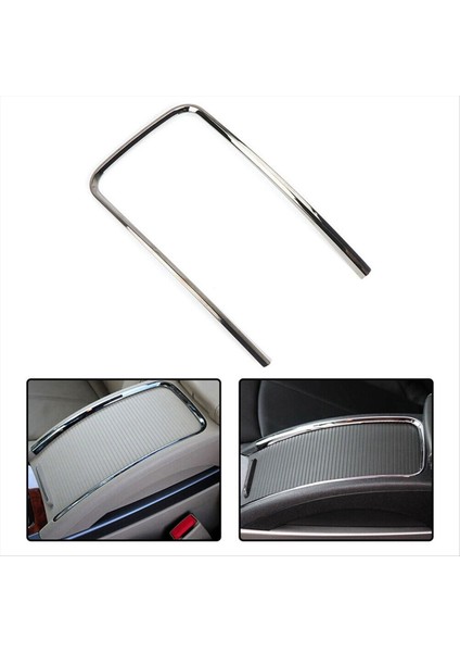 Buick Lacrosse 2010-2013 1168639 Ön Merkez Konsol Krom Şerit Su Kupası Tutucu Saklama Kutusu Trim Çerçeve (Yurt Dışından) modelleri