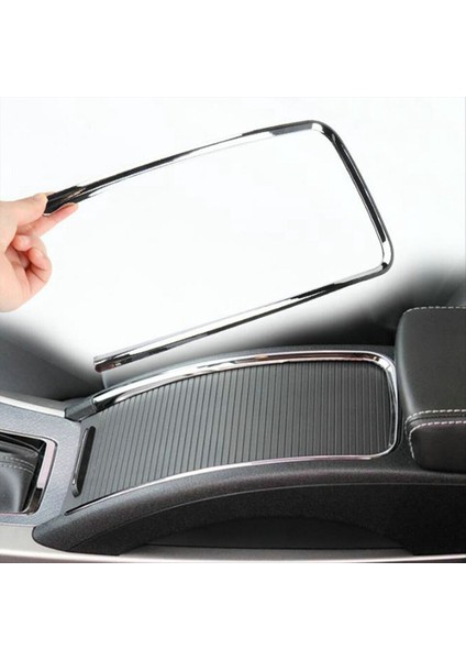 Buick Lacrosse 2010-2013 1168639 Ön Merkez Konsol Krom Şerit Su Kupası Tutucu Saklama Kutusu Trim Çerçeve (Yurt Dışından) indirimleri