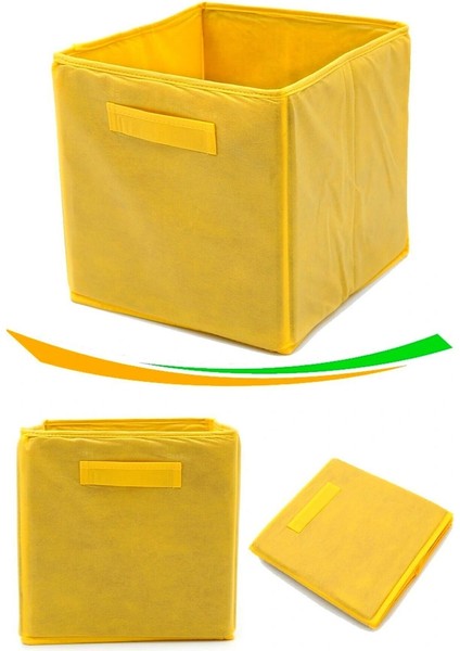 Çok Amaçlı Dolap Içi Düzenleyici Kutu - Sarı