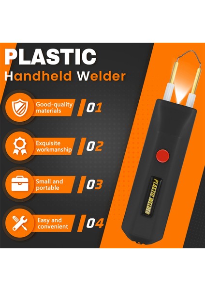 El Tipi Kaynak Makinesi Kablosuz Plastik Kaynak Makinesi Plastik Naylon Pe Tamir Makinesi Araba Tampon Tamir Aletleri Siyah (Yurt Dışından) fırsatları