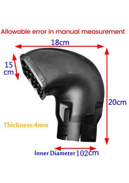 Air Ram Şnorkel Başlıkları Üst 4 Inç Toyoda Land Cruiser Hercules Tacoma Ford Atlı Polisi Için Yedek (Yurt Dışından)