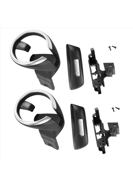2x Araba Ön Bardak Içecek Tutucu Arka Koltuk Araba Fincan Tutucu For-Bmw 135I 128I X1 E82 E84 E81 E87N Içecek Tutucu (Yurt Dışından)