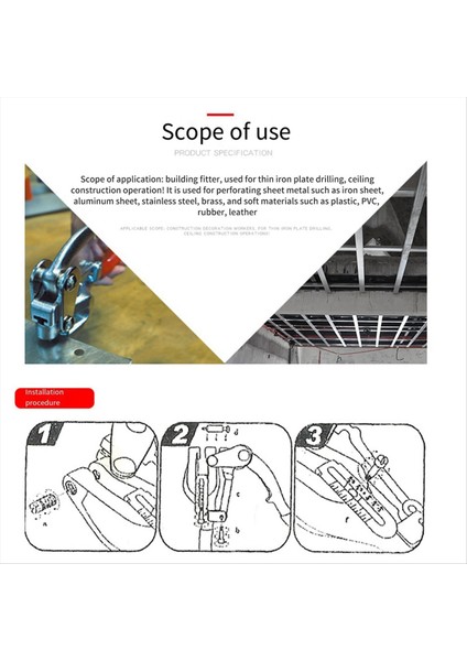 16 Adet Sac, Bakır, Alüminyum, Manuel Delme Pensesi (Yurt Dışından) modelleri