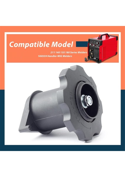 Millermatic 211, 140, 135 ve 180 Serisi Hobart 500559 Handler Mıg Kaynak Makineleri Için Tel Makarası Adaptörü Göbeği Değişimi (Yurt Dışından) fırsatları