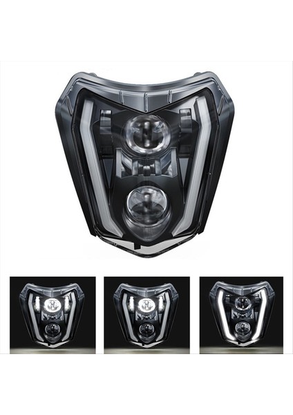 Enduro Motosiklet Exc Için Uzun ve Kısa Farlı Motosiklet LED Farı (Yurt Dışından) fiyatları