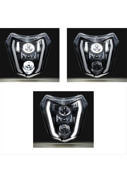 Enduro Motosiklet Exc Için Uzun ve Kısa Farlı Motosiklet LED Farı (Yurt Dışından) modelleri