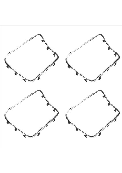 4x A2056830900 Araç Ön Su Kupası Çerçeve Krom Trim Mercedes Benz W205 C205 C253 2015-2021 Sağlık Kutusu Trim Şerit (Yurt Dışından) fiyatları