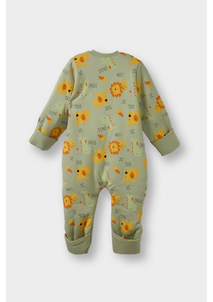 Erkek Bebek 2,5 Tog Elyaf Safari Baskılı Penye Tulum F3547A525WN modelleri