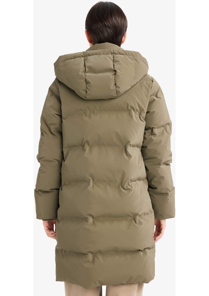 Regular Fit Kapüşonlu Fermuarlı Parka F2876AX25WN