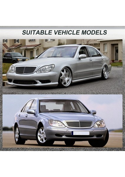 Mercedes Benz W215 W220 S430 S55 Amg CL500 CLA250 GLA45 A1130941182 A1130941282 Için 1 Çift Araç Hava Kanalı Giriş Hortumu (Yurt Dışından) indirimleri