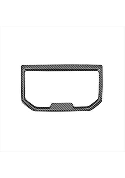 Araç Kolçak Kutusu Arka Su Bardağı Tutucu Çerçeve Kapak Toyota Tacoma 2024 Araç Aksesuarları Karbon Fiber (Yurt Dışından)