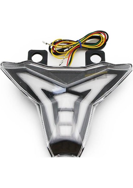 Kawasaki Z1000 Ninja 250 400 2014-2019 Için Motosiklet Arka LED Entegre Arka Lambası Fren Lambası Dönüş Sinyali Göstergesi (Yurt Dışından)