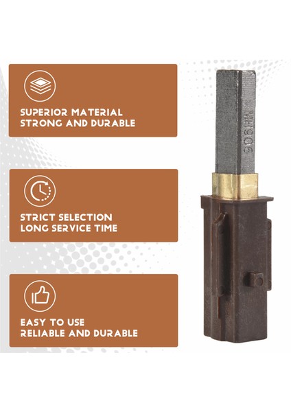 Ametek Lamb Elektrikli Süpürge Motoru Karbon Fırçası 2311480 6 Adet (Yurt Dışından) fırsatları