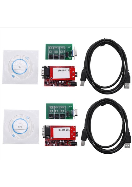 2x USB Programcı Diyagnostik Tool Upa-Usb Ecu Programcısı USB USB V1 3 2013 Sürüm Adaptörü ile Ana Ünite (Yurt Dışından)