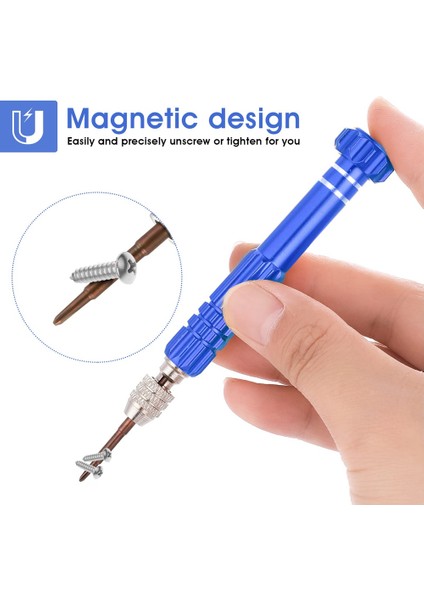 Mini Tornavida Seti, 5'i 1 Arada Çok Işlevli Yivli Tornavida (Yurt Dışından) indirimleri