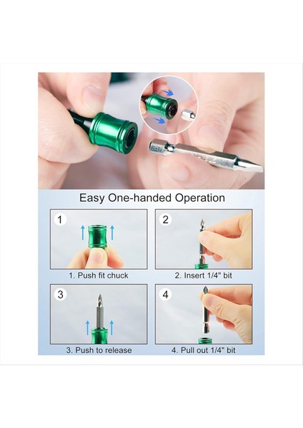 1/4 Inç Altıgen Uç Tutucu Anahtarlık, Tornavida Uç Tutucu Soket Adaptörü (Yurt Dışından) modelleri