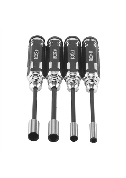 Rc Model Tool 4 Adet Altıgen Tornavida Altıgen Somun Soket Anahtarı Kovanı (Yurt Dışından)