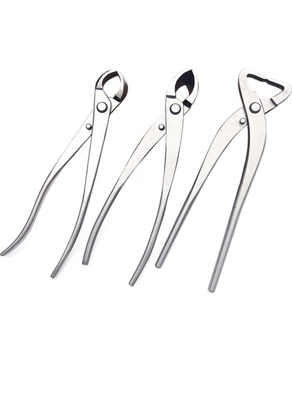 1 Set Bonsai Modelleme Araçları Yuvarlak Ağızlı Makas + Eğimli Makas (Yurt Dışından)