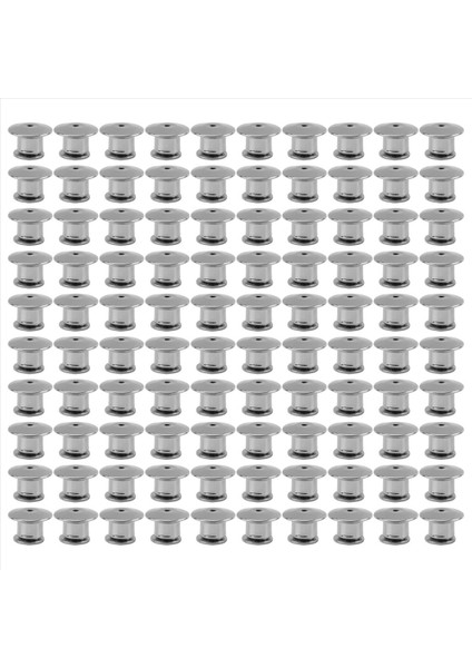 100 Adet Kilit Pimi Arka Kilit Pimi Tutucu Tokası, Broş Emayesi Için (Yurt Dışından)