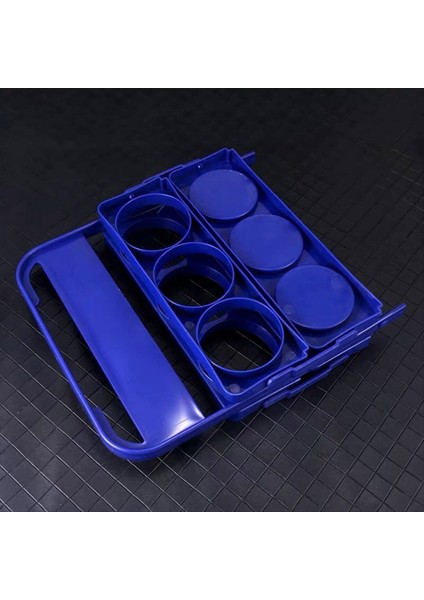 Taşınabilir Bira Taşıyıcı-Collaperable 6 Paket Içecek Tutucu Yeniden Kullanılabilir Plastik Şarap ve Bira Rafı Piknik ve Partiler Için Ideal (Yurt Dışından) fırsatları