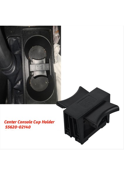 Toyota Corolla Için Araba Merkezi Konsol Kupası Tutucu Bölümü 55620-02140 2009-2013 Katlanır Çıkarılabilir Kupa Tutucu Siyah (Yurt Dışından) indirimleri