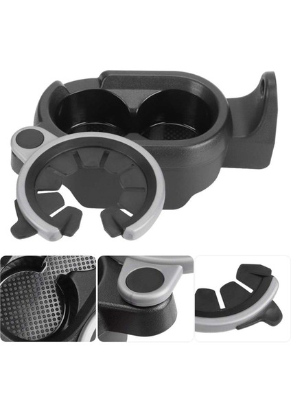 Araba Çift Delik Kupa Tutucu Merkez Konsol Içecek Tutucu A4518100370 Mercedes Benz Smart W451 2008-2015 (Yurt Dışından) fiyatları