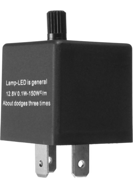 3x 12V 3 Pin LED Ayarlanabilir Araba Flaşör Flaş Rölesi Dönüş Sinyali Işığı Göstergesi (Yurt Dışından) modelleri