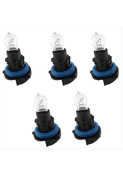 Peugeot 3008 5008 Citroen C5 12V 24W 6216F6 89072904 PH24W Için Tabanlı 5 Adet Ön Gündüz Farı Ampulü (Yurt Dışından)