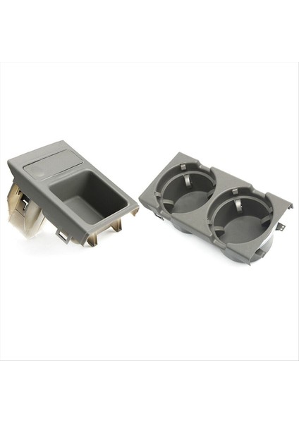 Araba Merkezi Konsol Su Kupası Tutucu ve Para Depolama Kutusu 51168217953 Bmw E46 3 Serisi 99-06 51168217955 51168248504 B (Yurt Dışından)