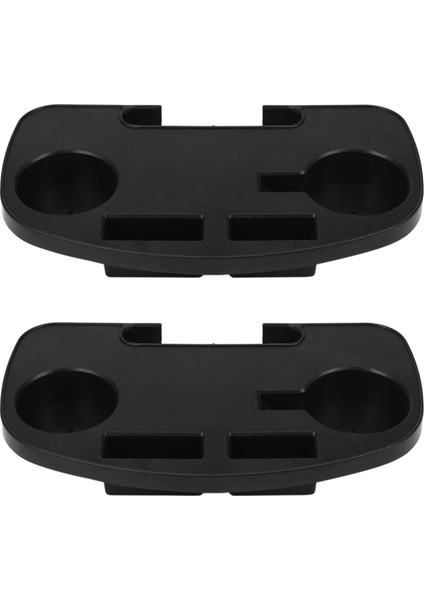 2x Sıfır Yerçekimi Salonu Sandalye Kupa Tutucu Klipsi Yan Tepsi Yardımcı Içecek Yeni Olabilir Yeni (Yurt Dışından)