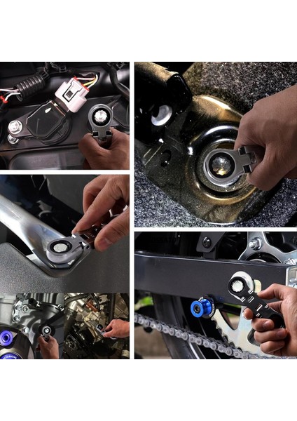 5 Parçalı Kısa Esnek Başlı Cırcırlı Anahtar Seti Metrik Kombinasyon (Yurt Dışından) indirimleri