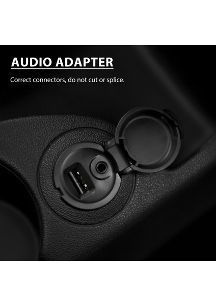 Peugeot 206 207 307 308 407 408 508 607 Için Araba Stereo Erkek USB Aux Kablo Seti Citroen C3 C4 C5 C6 Için RD43 RD45 Için (Yurt Dışından) fırsatları