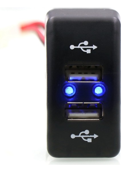 Araba Çift USB Şarj Cihazı 5V 2 1A Araç USB Güç Soketi Daf Truck Için Araç Aksesuarları Daf 95 Xf Xf 106 105 95 Cf (Yurt Dışından) modelleri