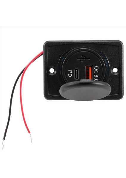 Araba Şarj Cihazı Soketi 18W ve Qc 3 0 USB Hızlı Şarj Soketi Hızlı Şarj (Yurt Dışından)