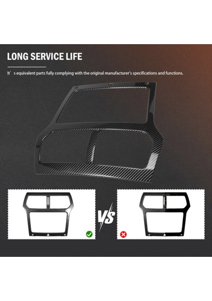 Ford Explorer 2011 - 2015 Otomobil Iç Konsol Navigasyon Kapağı Çerçeve Trim Araç Aksesuarları (Yurt Dışından) indirimleri