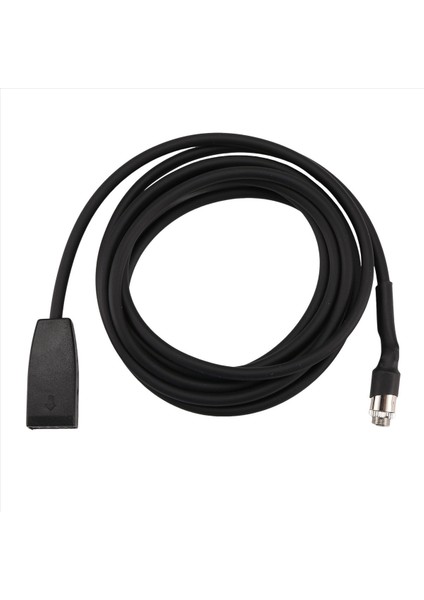 Li Siyah 10 Pin 3 5 mm Jak Soketi Otomobil USB Aux Bmw Için Adaptör Kablosu E39 E53 BM54 X5 E46 (Yurt Dışından)