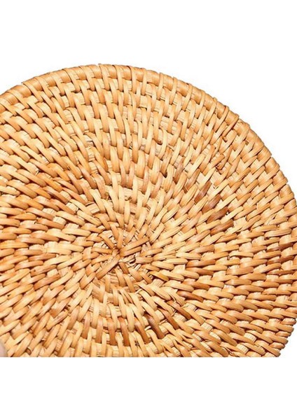 12 Adet Sıcak Yemekler Için Rattan Trivets Tablo Sıcak Pedler Masa Için Dayanıklı Pot Tutucu Mutfak Için Isıya Dayanıklı Paspaslar (Yurt Dışından) fırsatları