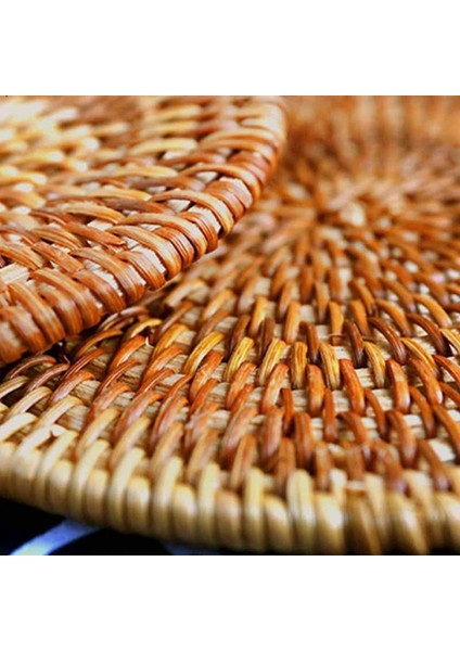 12 Adet Sıcak Yemekler Için Rattan Trivets Tablo Sıcak Pedler Masa Için Dayanıklı Pot Tutucu Mutfak Için Isıya Dayanıklı Paspaslar (Yurt Dışından) indirimleri