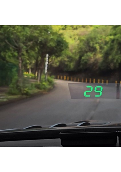 Otomobil Başlık Ekranı Hud Mph Speedometre Ekran Ön Cam Projector Araç Aksesuarları (Yurt Dışından) fırsatları