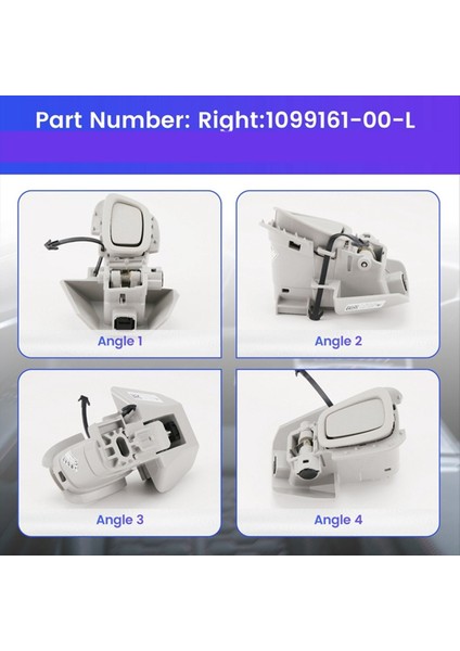 Tesla Model 3 2017-2023 Coat Hook Sol 1099161 Için Araba Kapalı Arka Sıra Kanca Montajı (Yurt Dışından) fırsatları