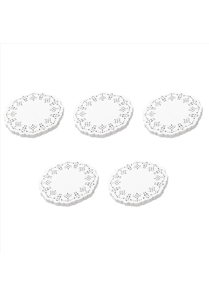 Dantel Doilies Kağıt 500 Adet 4 5 Inç Dekoratif Yuvarlak Placematlar Kek Için Astarlar Tatlılar Pişmiş Sofra Ekran (Yurt Dışından)